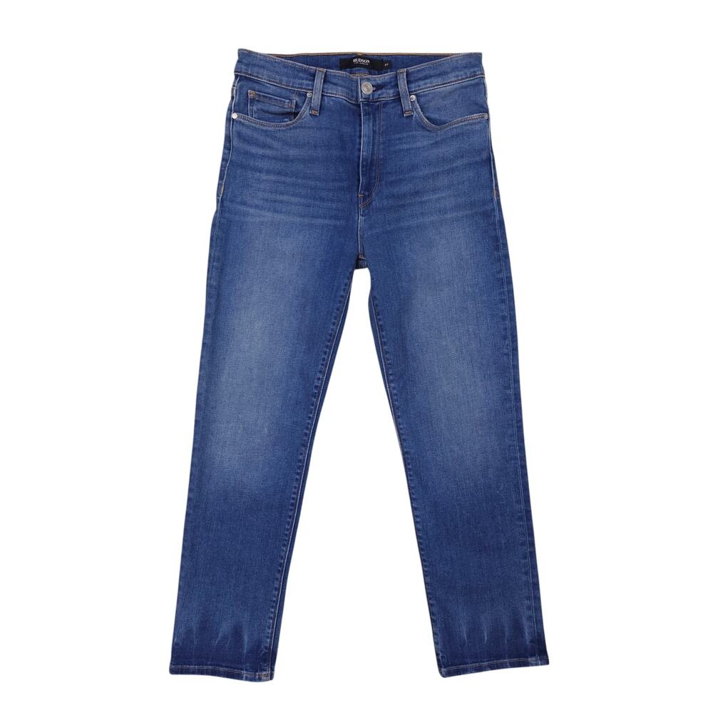 Hudson Barbara High Rise Straight Leg Crop Jeans Sz 27